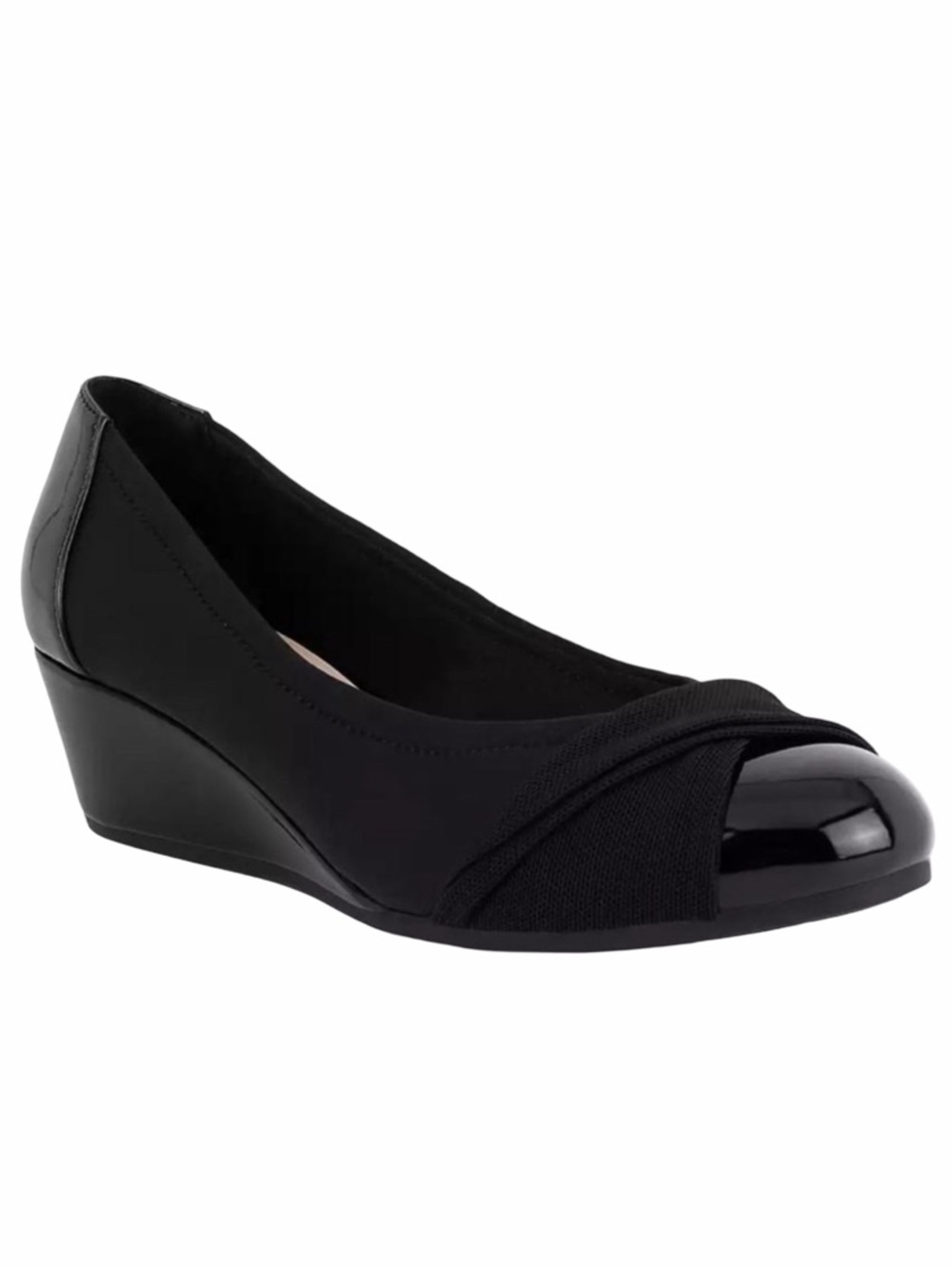3/$15 Jones New York Preslee Round Toe Flats Wedge 9